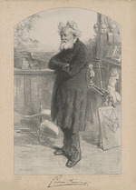 Gavarni, Paul - Porträt von Frédéric Sauvage (1786-1857)