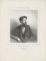 Gavarni, Paul - Porträt von Louis Énault (1824-1900)