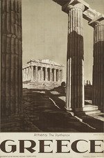 Unbekannter Künstler - Griechenland. Athen: der Parthenon