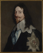 Dyck, Sir Anthonis van - Porträt von Karl I., König von England (1600-1649)