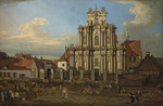Bellotto, Bernardo - Die Visitantinnen-Kirche in Warschau