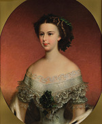 Schrotzberg, Franz - Porträt von Kaiserin Elisabeth von Österreich