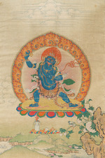Tibetische Kultur - Thangka des Vajrapani