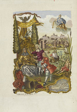 Unbekannter Künstler - Das Erdbeben von Lissabon am 1. November 1755. Aus der Augsburgischen Sammlung von J. M. Roth