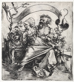 Dürer, Albrecht - Junge Frau, vom Tode bedroht. (Der Gewalttätige)