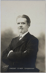 Boyer, Paul - Porträt von Komponist Vincent d'Indy (1851-1931)