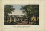 Courvoisier-Voisin, Henri - Vue du cimetière du Père de Lachaise, prise du tombeau de l'abbé Delille