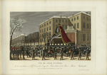Courvoisier-Voisin, Henri - Vue du char funèbre de la translation à Saint-Denis des corps de Louis XVI et de la reine Marie-Antoinette