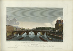 Courvoisier-Voisin, Henri - Vue du Nouvel Hôtel des Gardes du Corps sur le quai d'Orsay, d'une partie du palais et du jardin des Tuileries, le Pont Royal et