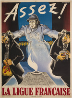 Venabert - Assez! Ici repose un soldat français mort pour la patrie. La ligue Française