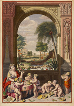 Ottens, Frederick - Maria Sibylla Merian. Aus: Dissertatio de generatione et metamorphosibus insectorum Surinamensium