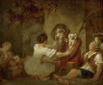 Fragonard, Jean Honoré - Alles liegt an der Erziehung (L'Éducation fait tout)