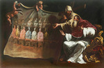 Ricci, Sebastiano - Paul III., inspiriert vom Glauben, ruft das Konzil von Trient ein. (Gemäldezyklus zum Leben Papst Paul III.)