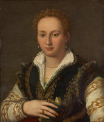 Allori, Alessandro - Porträt von Bianca Capello (1548-1587), Großherzogin der Toskana