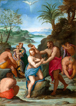 Allori, Alessandro - Die Taufe Christi