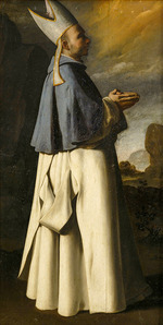 Zurbarán, Francisco, de - Der Heilige Hugo von Grenoble