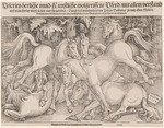 Baldung (Baldung Grien), Hans - Kämpfende Hengste