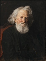 Defregger, Franz, von - Porträt von Historiker Johann Nepomuk Sepp (1816-1909)