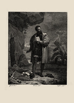 Desenne, Alexandre-Joseph - Luís de Camões in der Höhle von Macau