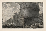 Piranesi, Giovanni Battista - Das Grabmal der Caecilia Metella (Aus der Folge Le Antichità Romane) 