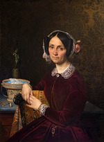 Blondel, Merry-Joseph - Porträt von Madame Blondel