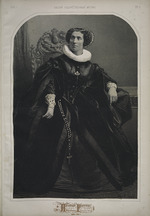 Timm, Wassili (George Wilhelm) - Porträt von Schauspielerin Adelaide Ristori (1822-1906) als Maria Stuart