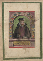 Unbekannter Künstler - Porträt von Tycho Brahe (1546-1601). Aus Astronomiae Instauratae Mechanica 
