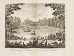Silvestre, Israël, der Jüngere - Blick auf das Schloss Fontainebleau