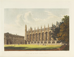 Mackenzie, Frederick - South Side of King's College Chapel