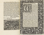 Morris, William - Doppelseite aus dem Buch The Nature of Gothic von John Ruskin