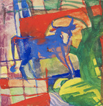 Marc, Franz - Blaue Kuh