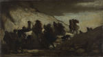 Daumier, Honoré - Les émigrants (Die Emigranten)