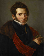 Coghetti, Francesco - Porträt von Komponist Gaetano Donizetti (1797-1848)