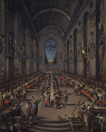 Magnasco, Alessandro - Das Refektorium der Franziskanerbrüder