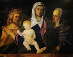 Bellini, Giovanni - Madonna und Kind mit der heiligen Anna und Johannes dem Täufer 