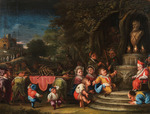Bocchi, Faustino - Presentazione del gambero all'idolo (Präsentation der Garnele an das Idol)