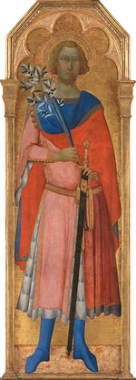Meister der Madonna des Palazzo Venezia - Heiliger Victor von Siena