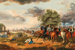 Adam, Albrecht, (Umkreis) - Die Schlacht bei Mortara am 21. März 1849