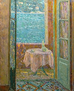 Le Sidaner, Henri - La Table de la mer, Villefranche-sur-Mer