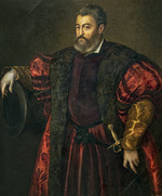 Tizian - Porträt von Herzog Alfonso I. d'Este (1476-1534)