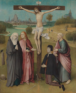 Bosch, Hieronymus - Golgatha mit Stifter
