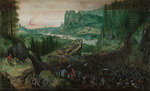 Bruegel (Brueghel), Pieter, der Ältere - Selbstmord Sauls