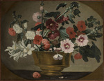 Strozzi, Bernardo - Catino con fiori