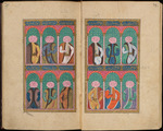 Unbekannter Künstler - Sultanporträts. Aus Schlüssel zur umfassenden Weissagung (Tercüme-i Miftah-i Cifrü'l-Cami)