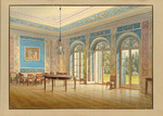 Croll, Carl Robert - Der Saal im Gartenpavillon von Schloss Teplitz