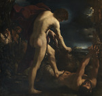 Guercino - Apollo enthäutet Marsyas