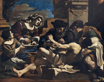 Guercino - Der Heilige Sebastian wird von Irene geheilt