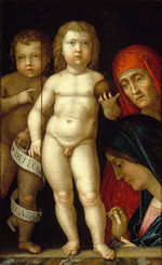 Mantegna, Andrea - Christ der Erlöser (Salvator Mundi)