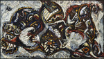 Pollock, Jackson - Composition with Masked Forms
