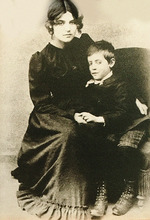 Unbekannter Fotograf - Suzanne Valadon und ihr Sohn Maurice Utrillo